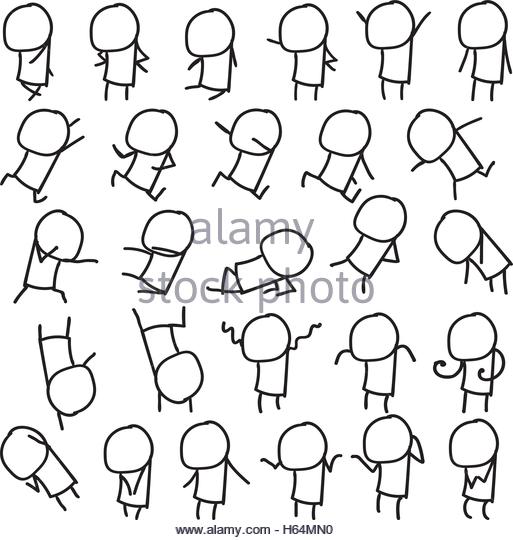 513x540 Stick Figure Black And White Stock Photos Amp Images