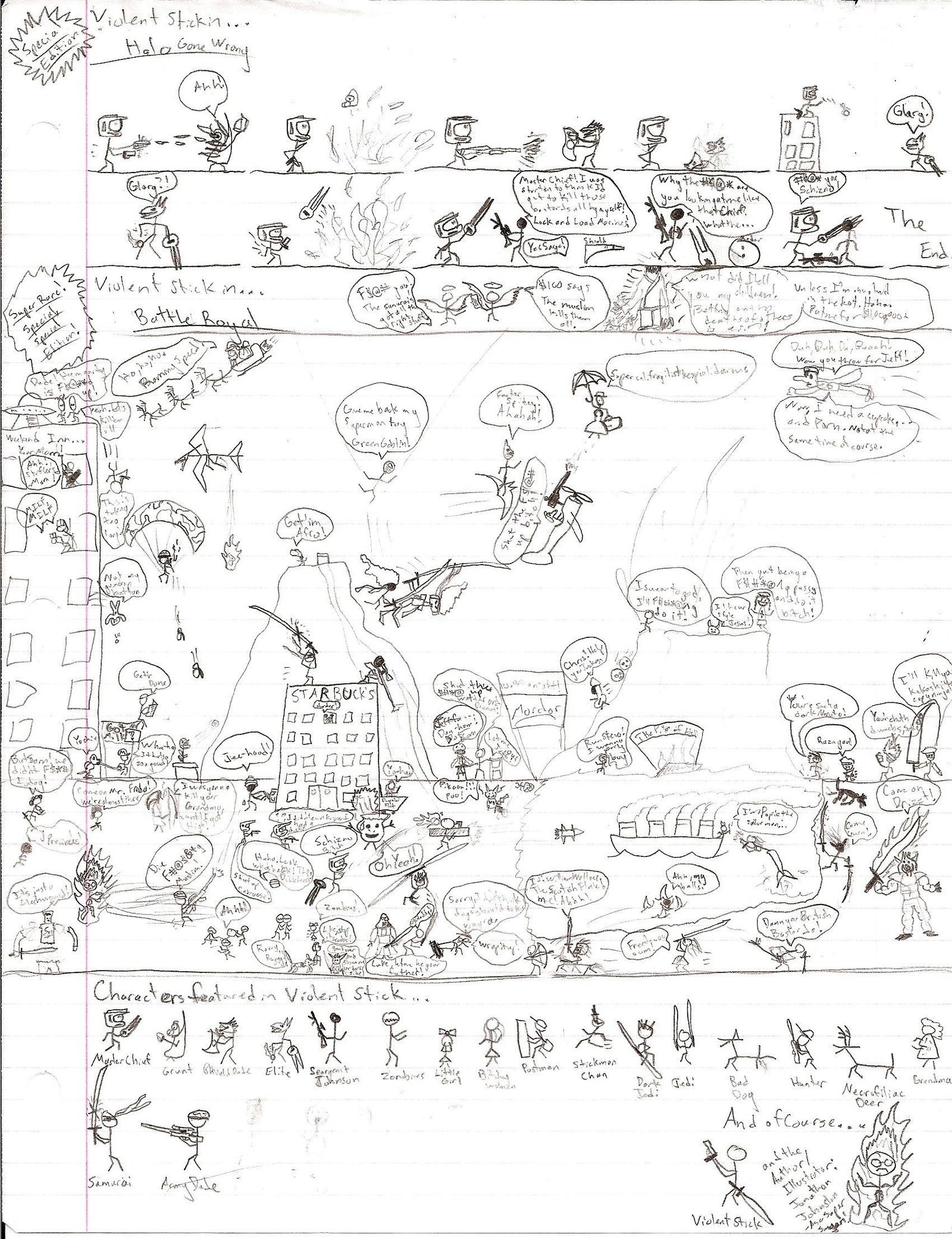 1600x2082 Stick Figure Wars By Albinodrow409