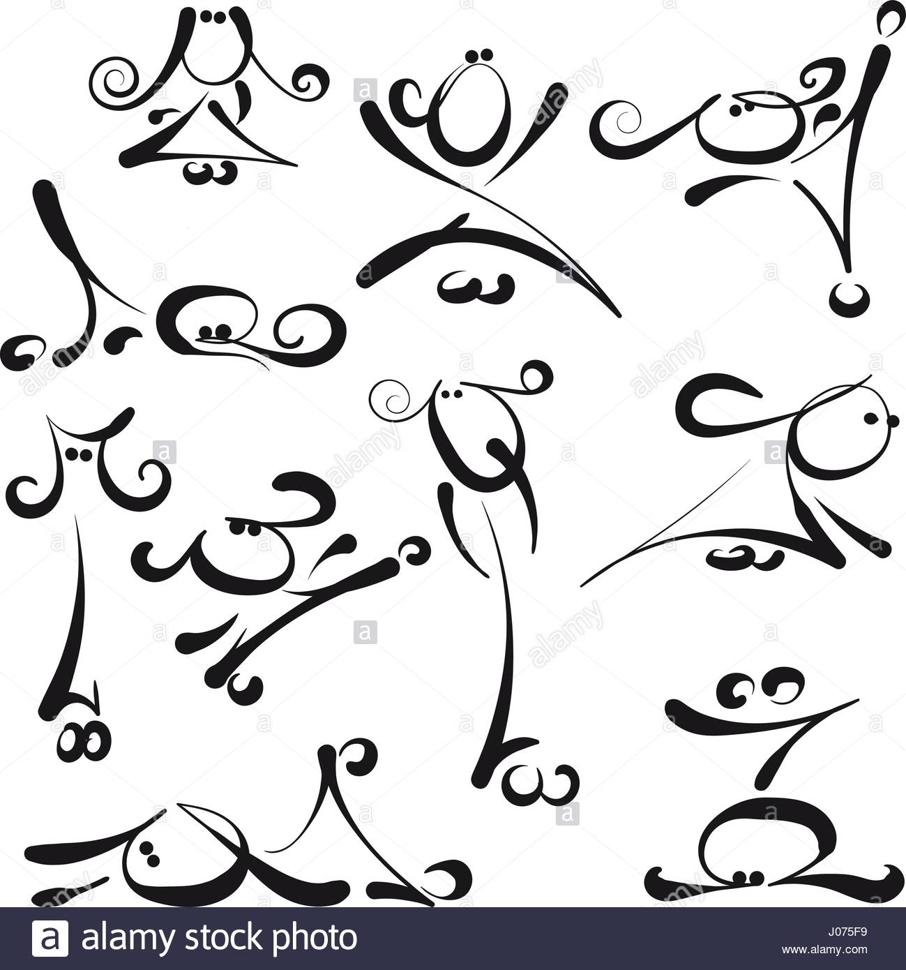 1299x1390 Stick Figures