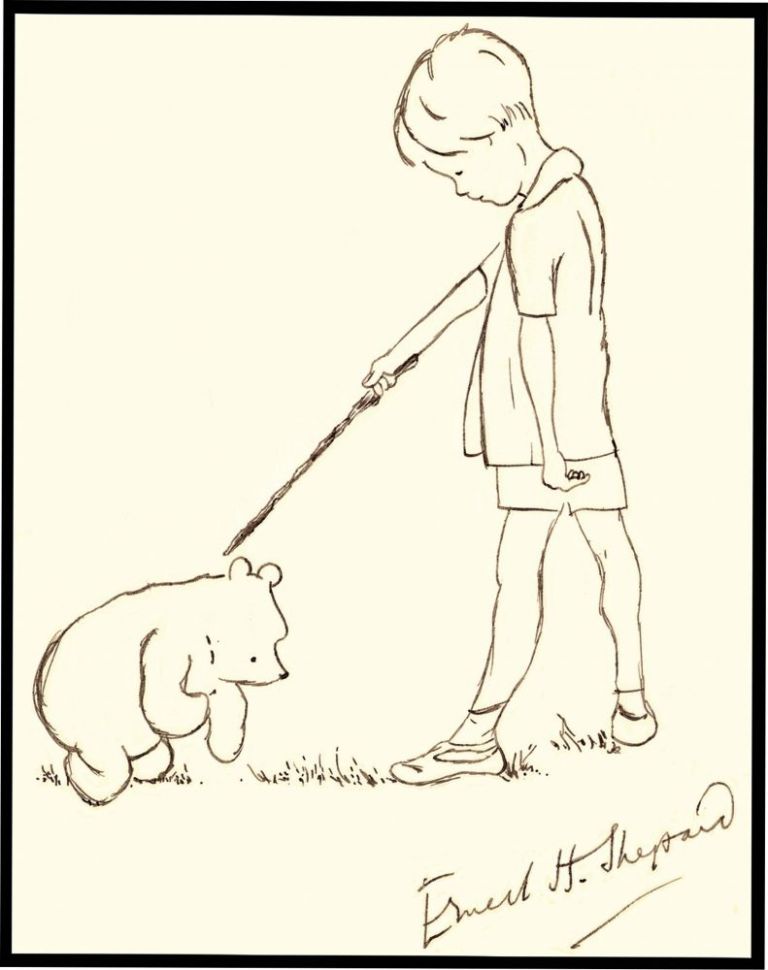 768x970 House At Pooh Corner Original Art A. A. Milne, E. H. Shepard