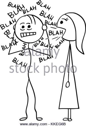 300x443 Cartoon Stick Man Illustration Of Man And Woman Pair Business