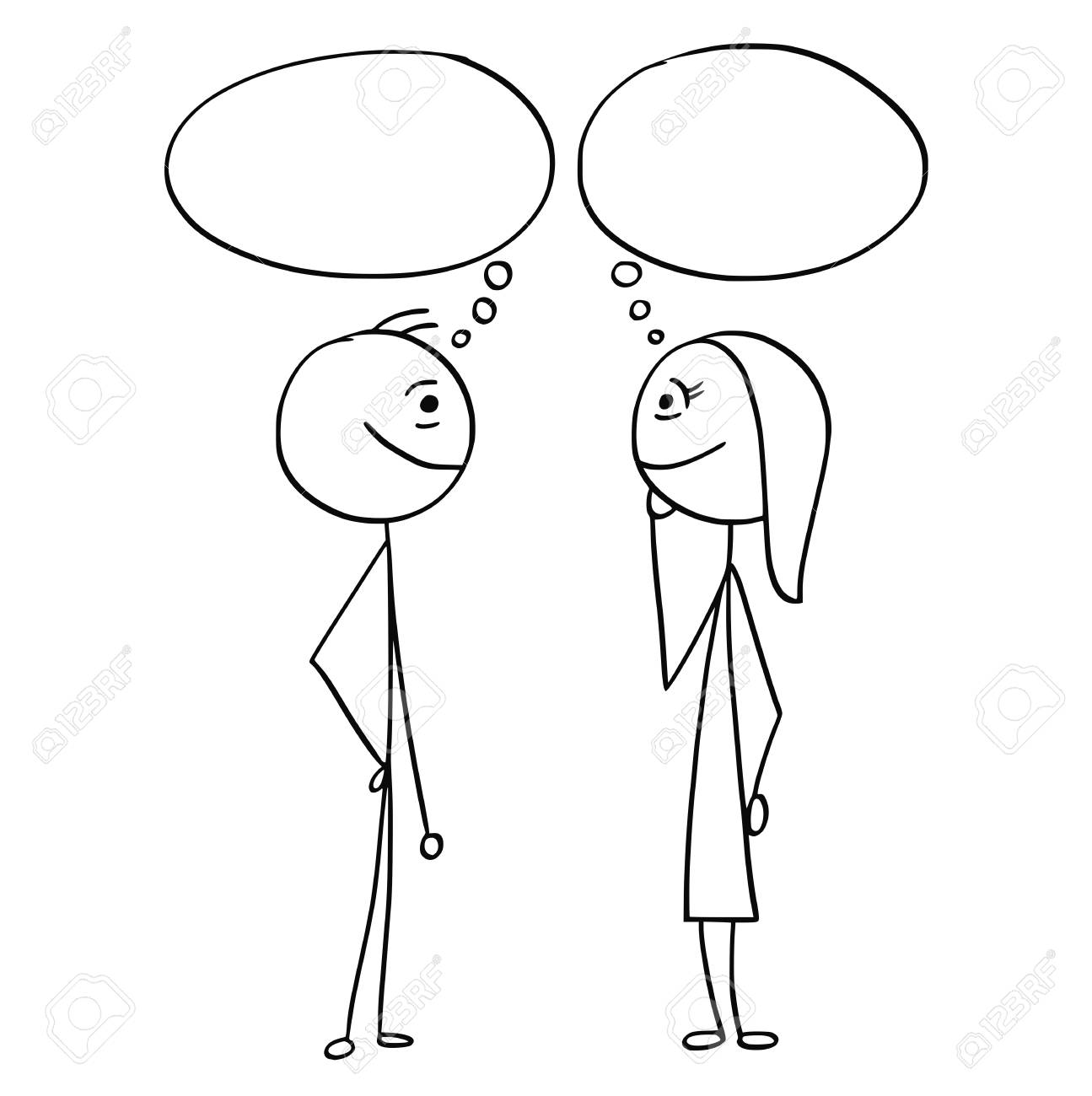 1295x1300 Cartoon Stick Man Drawing Royalty Free Cliparts, Vectors,