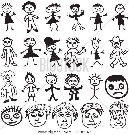 450x470 Stick Figure Images, Illustrations, Vectors
