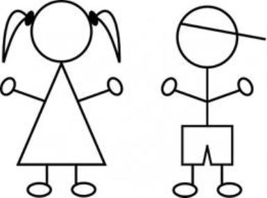 385x285 Stick Figures Clipart