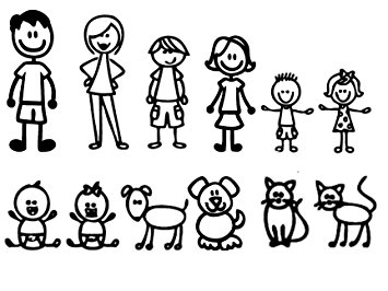 355x266 Picture Of Stick Figure Group