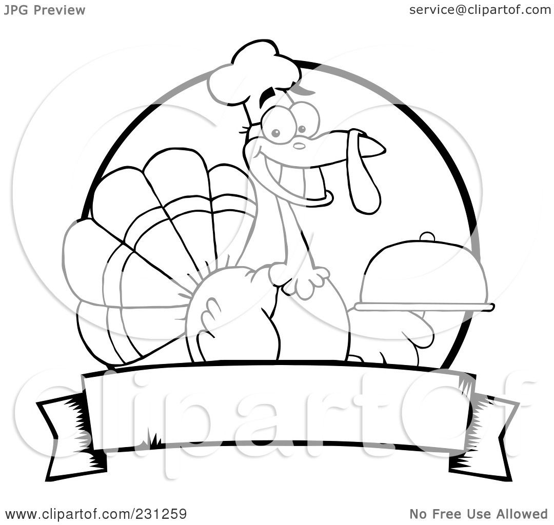 1080x1024 Royalty Free (Rf) Clipart Illustration Of A Black And White