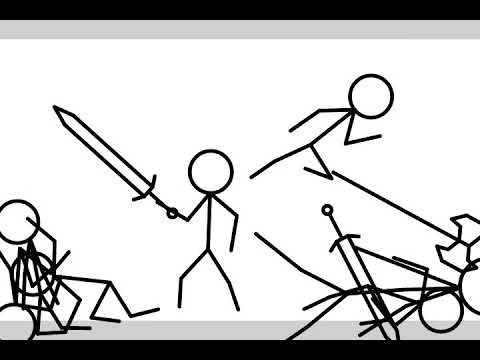 War Stick Drawing Stickman Getdrawings Sketch Coloring Page