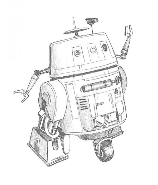 600x700 Klutz Draw Star Wars Rebels