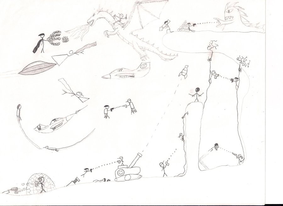 900x657 Stick Wars 2 By Kiba243