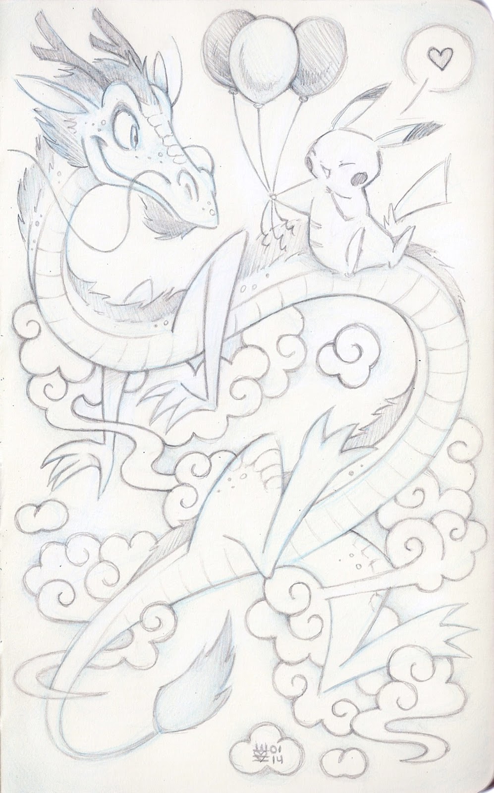 997x1600 Drawing = Happiness