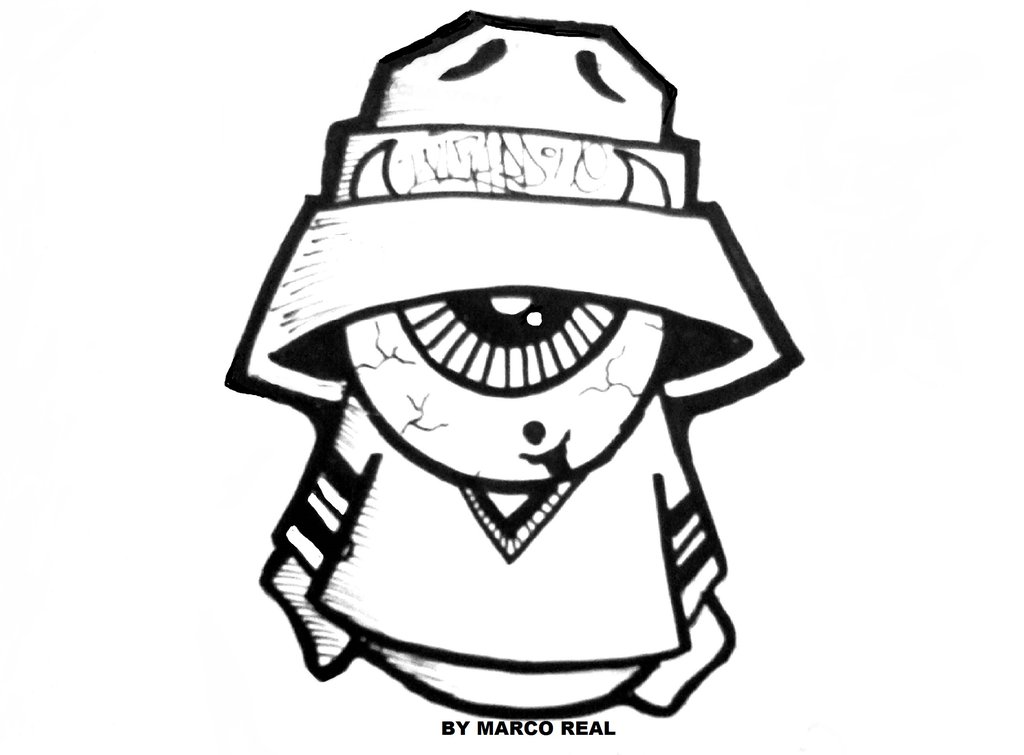 1024x755e Eye Graffiti Sticker By Wizard1labels