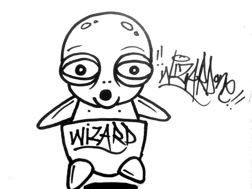 960x720 Graffiti Stickers By Wizard1labels