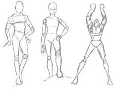 236x183 Scribble Gesture Stick Figure Drawings