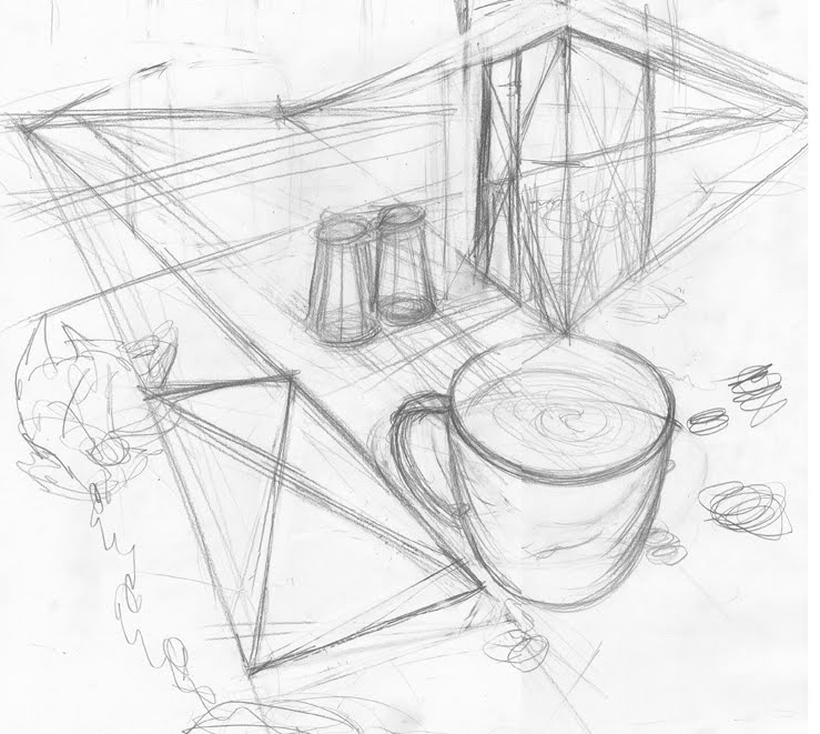 739x661 Perspective Drawing