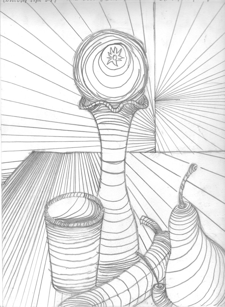 765x1044 Cross Contour Still Life By Rustynaps