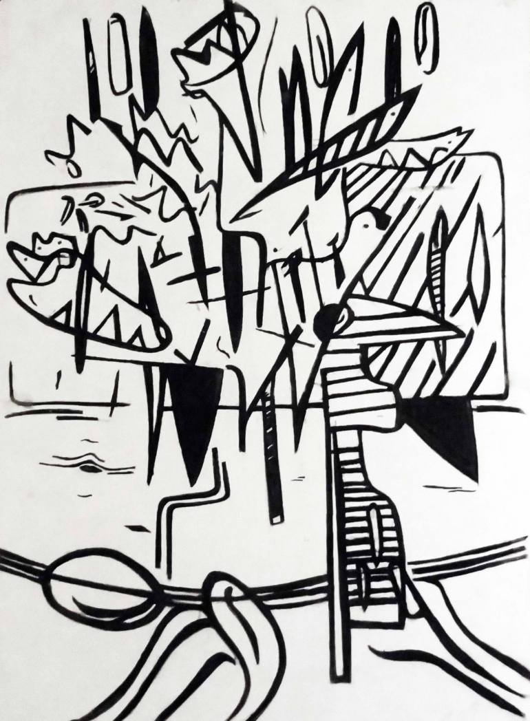 770x1048 Saatchi Art Still Life With Deadly Nightshade Drawing By Matt Cook