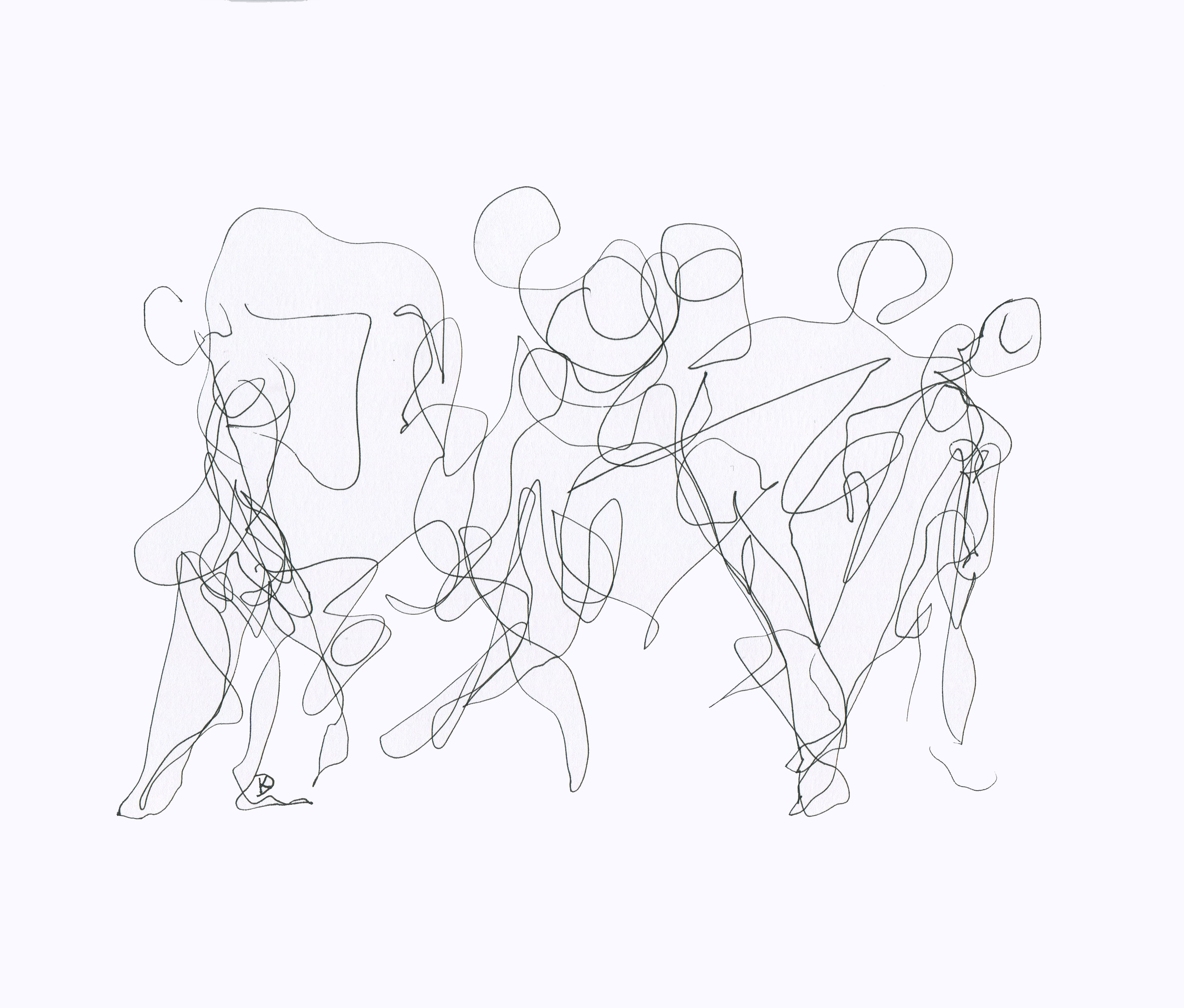 2994x2550 Blind Contour A Still Life