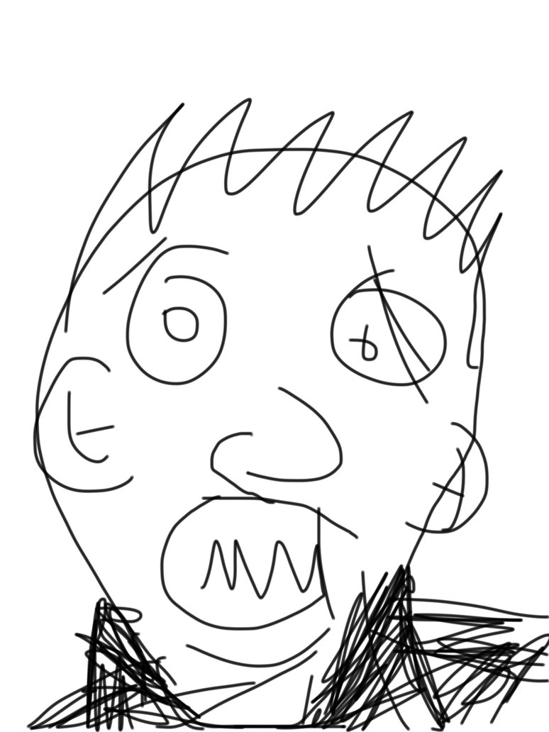 774x1032 Blind Contour Drawing 1 By Spykerpbwii