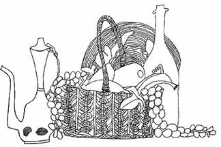 324x216 Contour Drawing Still Life