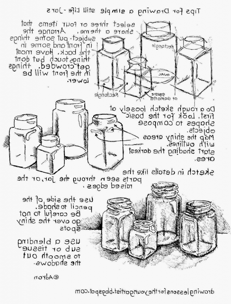 780x1024 Still Life Drawing Lesson Plan