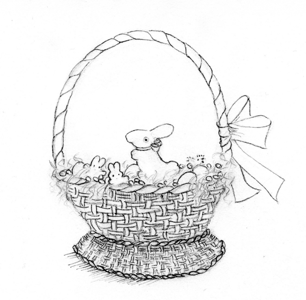 1024x1004 Fruit Basket Pencil Art Photo Pencil Drawing Still Life Flower