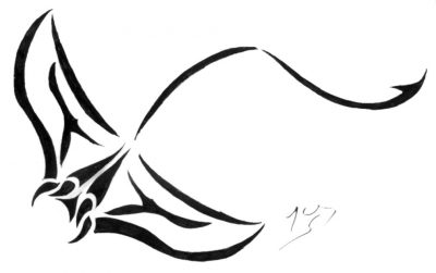 400x251 Stingray Impeccable Tattoo Design