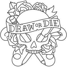 236x235 Line Drawing Candy Skull Skulls Skulls, Candy