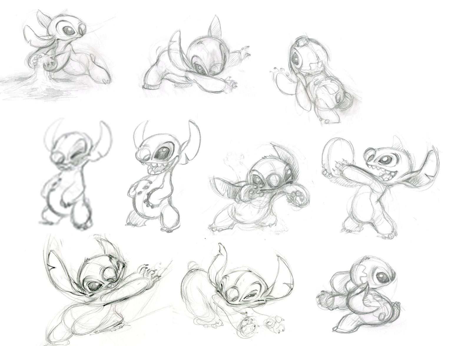 1576x1175 Resultado De Imagem Para Stitch Model Sheet Disney