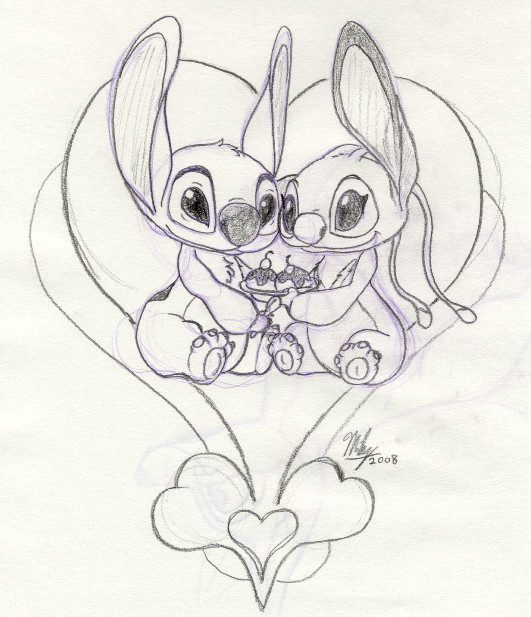 1094x1271 Angel And Stitch Just Angel