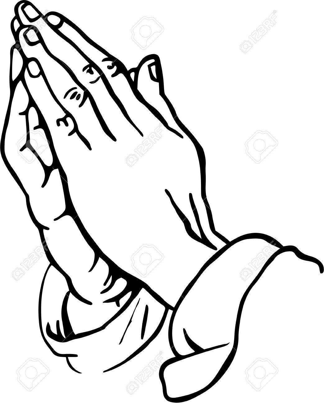 1043x1300 Praying Hands Clipart Stock Photo, Picture And Royalty Free Image