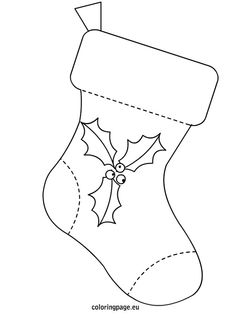 236x318 Christmas Stocking Template Httpcoloringpage.euchristmas