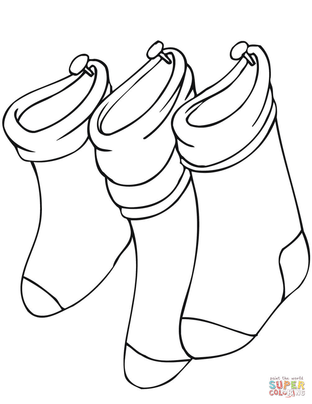 1005x1300 Cat In Stocking Coloring Page Free Printable Coloring Pages