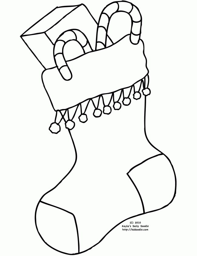 650x841 Christmas Stocking Coloring Page Coloring Pages Amp Activities