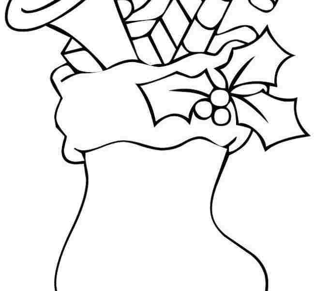649x600 Christmas Stockings Patterns To Color Coloring Pages