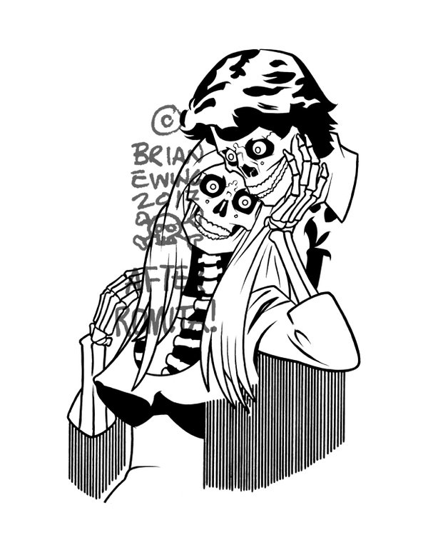 600x777 Queens Of The Stone Age 6 Original Art Title Art