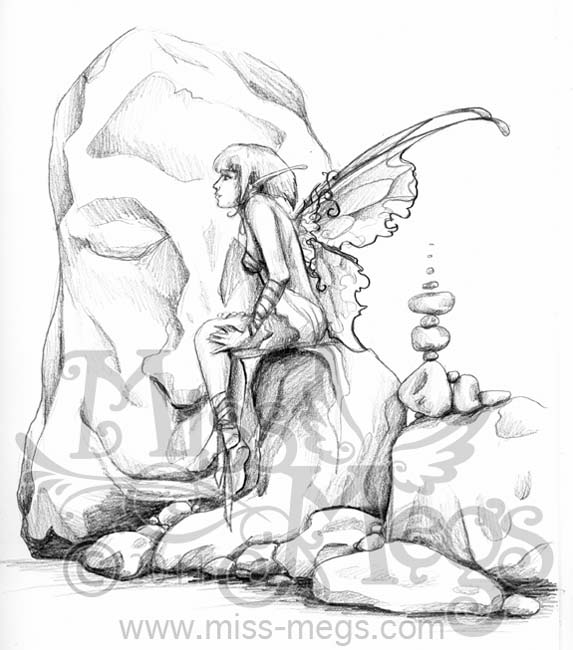 573x650 The Stone Fairy