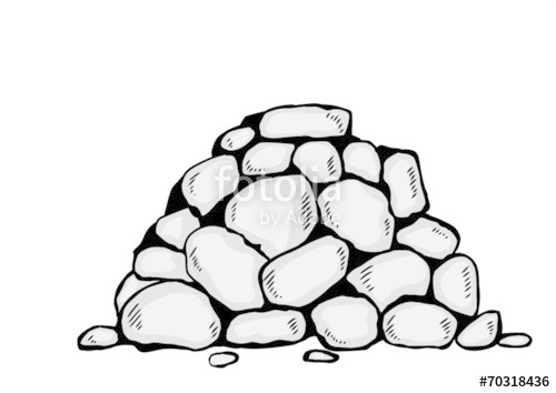 500x354 Cartoon Pile Stones Stock Photo And Royalty Free Images