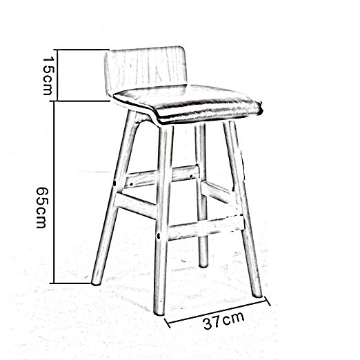 522x522 Caicolorful Modern Furniture Breakfast Stool Retro Fashion Solid
