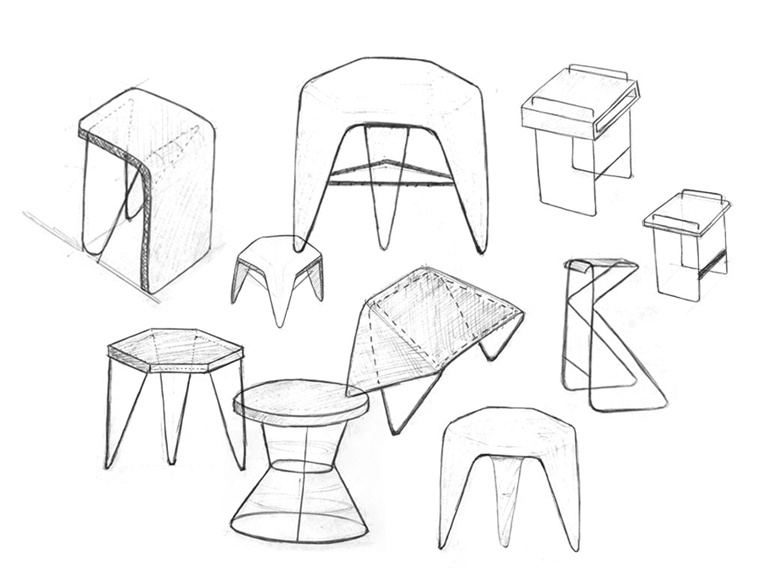 Stool Drawing at GetDrawings | Free download