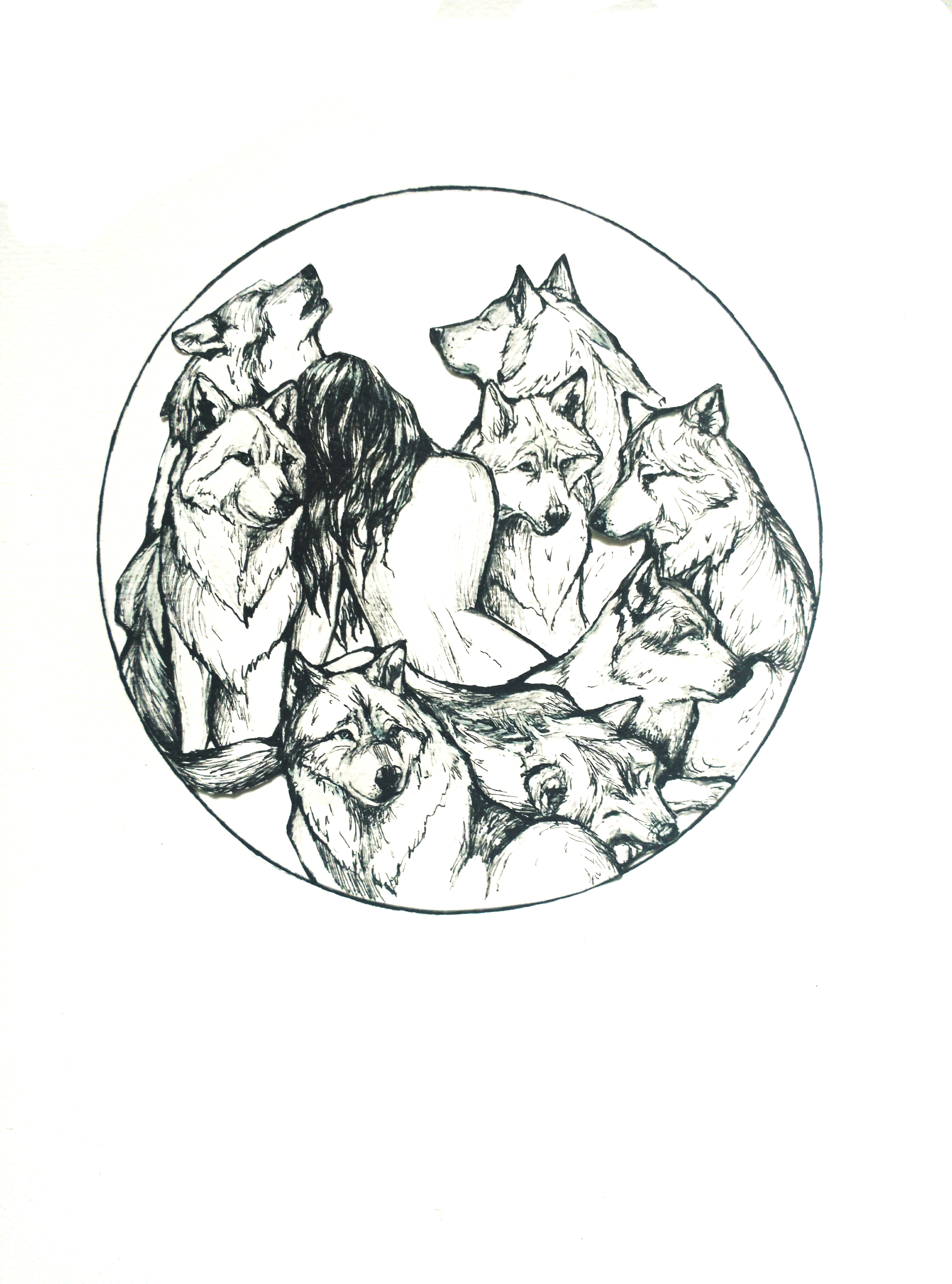 3120x4208 Wolfampwoman Somedays I'M More Wolf Than Woman And I'M Still