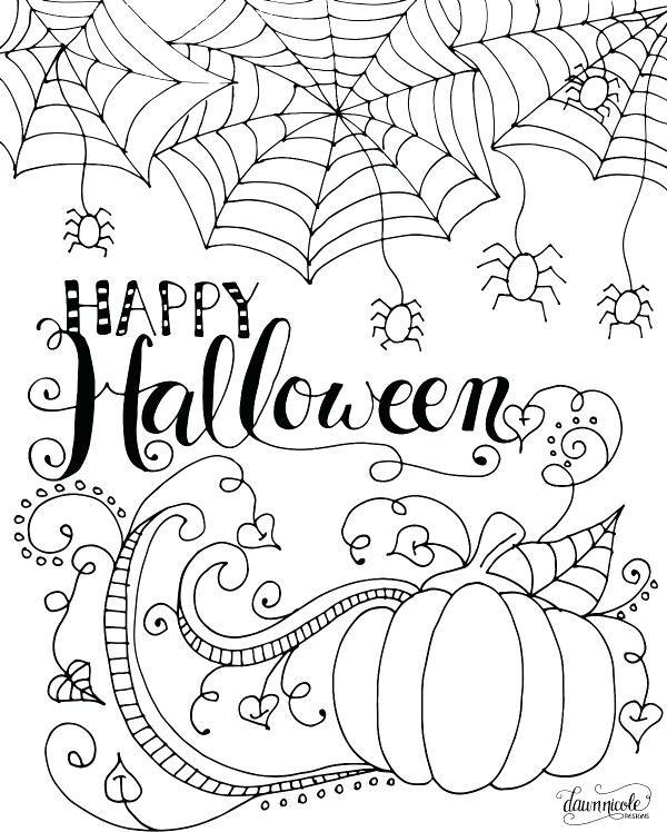 600x748 Kids Halloween Coloring Pages Download Color Pages Kids Home