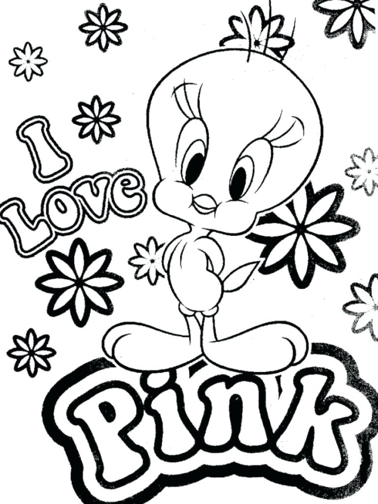 769x1024 Decoration Pictures For Girls To Color Coloring Pages Free
