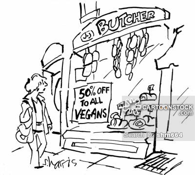400x360 Butcher Shop Cartoons And Comics