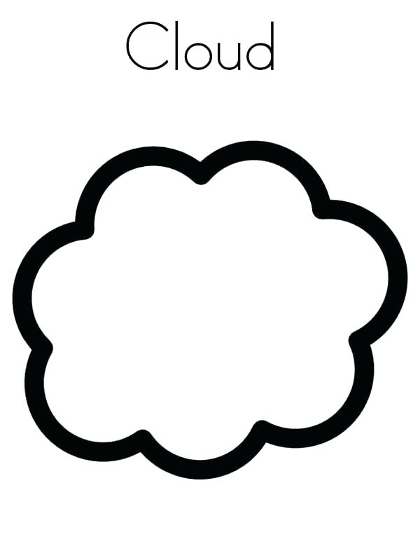 600x776 Cloud Coloring Sheet Cloud Coloring Pages Clouds Coloring Page