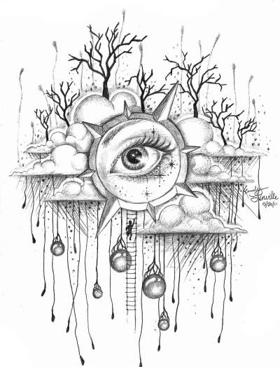 400x524 Reach Teen Pen Amp Ink About Abstract, Landscapes, Nature, Objects