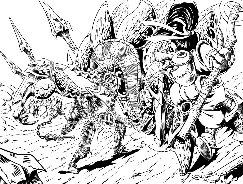 1027x778 Heroes Of The Storm By Yayoarellano