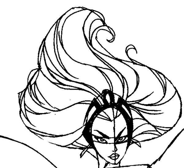 600x547 How To Draw Storm From Marvel's Xmen Comics In Easy Steps Tutorial