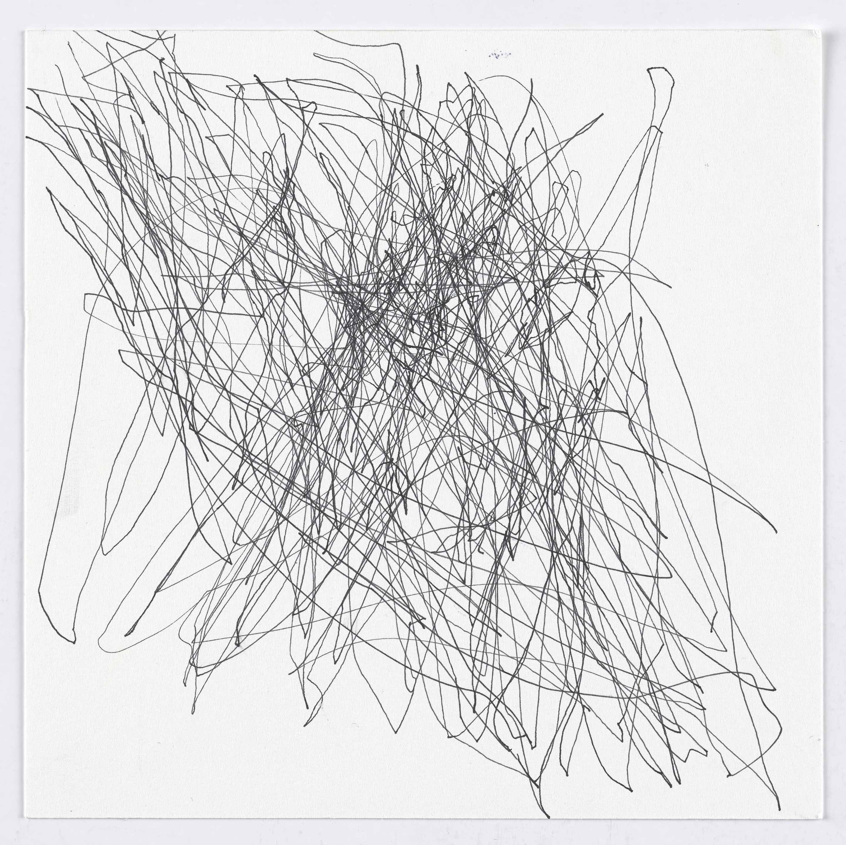 2880x2874 Motion Drawing, Snow Storm Tamsin Relly