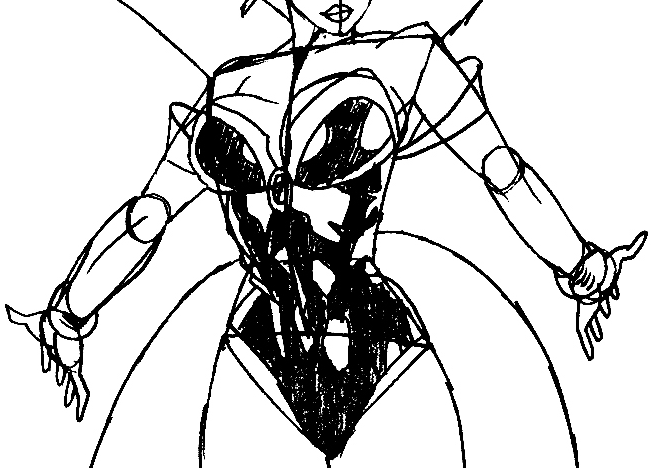 651x468 Step 10 Drawing Storm From Marvel's X Men Superhero Team Easy