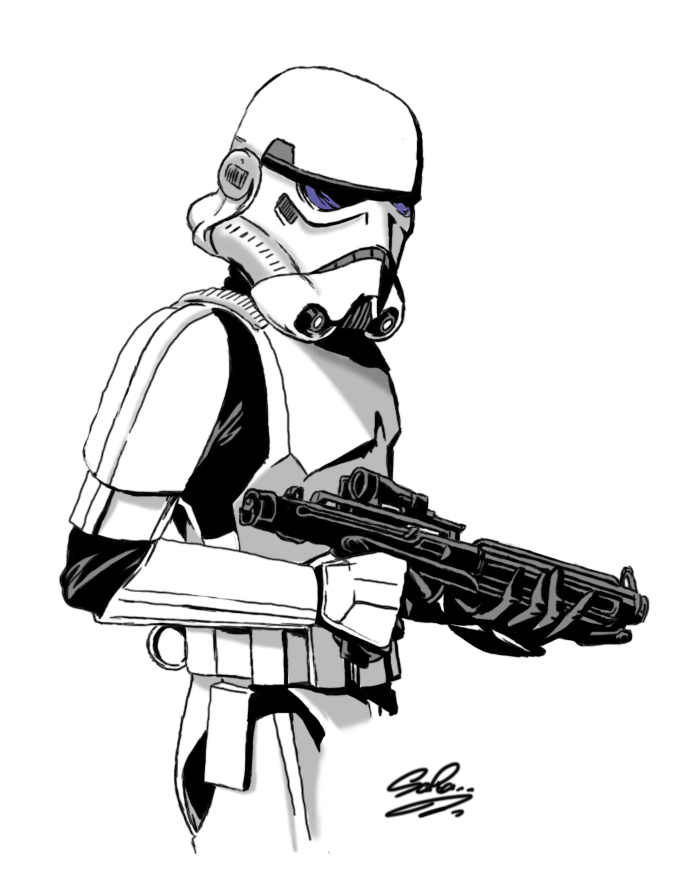 695x880 Stormtrooper By Saka88bln